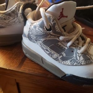 Jordan's toddler shoes.
